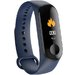 Bratara Fitness iUni N3C, Display OLED 0.96 inch, Bluetooth, Pedometru, Notificari, Albastru